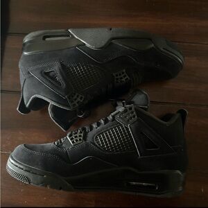 Nike Air Jordan 4 Retro Black Sneakers
